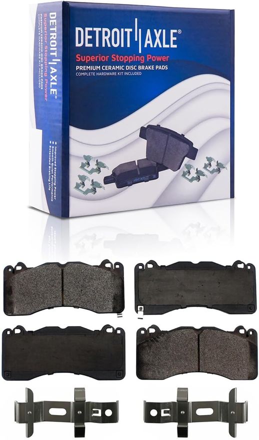 Front Ceramic Brake Pad - P-1792 x2