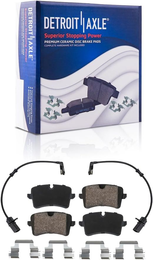 Rear Ceramic Brake Pad - P-1547A x2