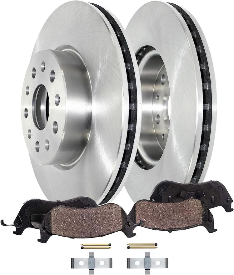 Main Image - Front Disc Rotors Brake Pads