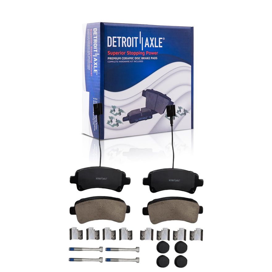 Rear Ceramic Brake Pad - P-1746 x2