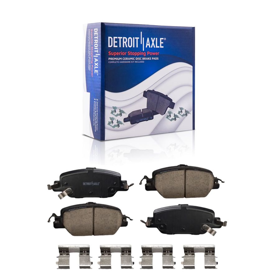 Rear Ceramic Brake Pad - P-2037 x2