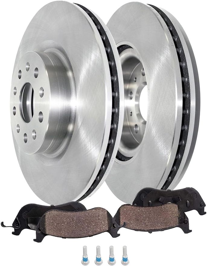 Main Image - Front Disc Rotors Brake Pads Kit