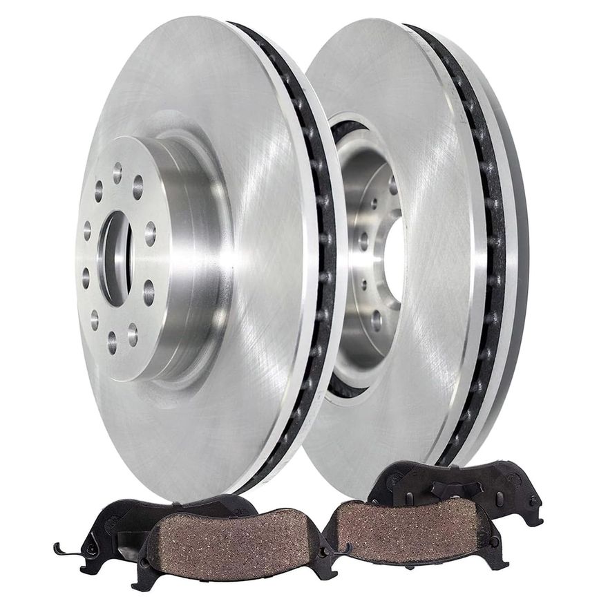 Main Image - Front Disc Rotors Brake Pads Kit