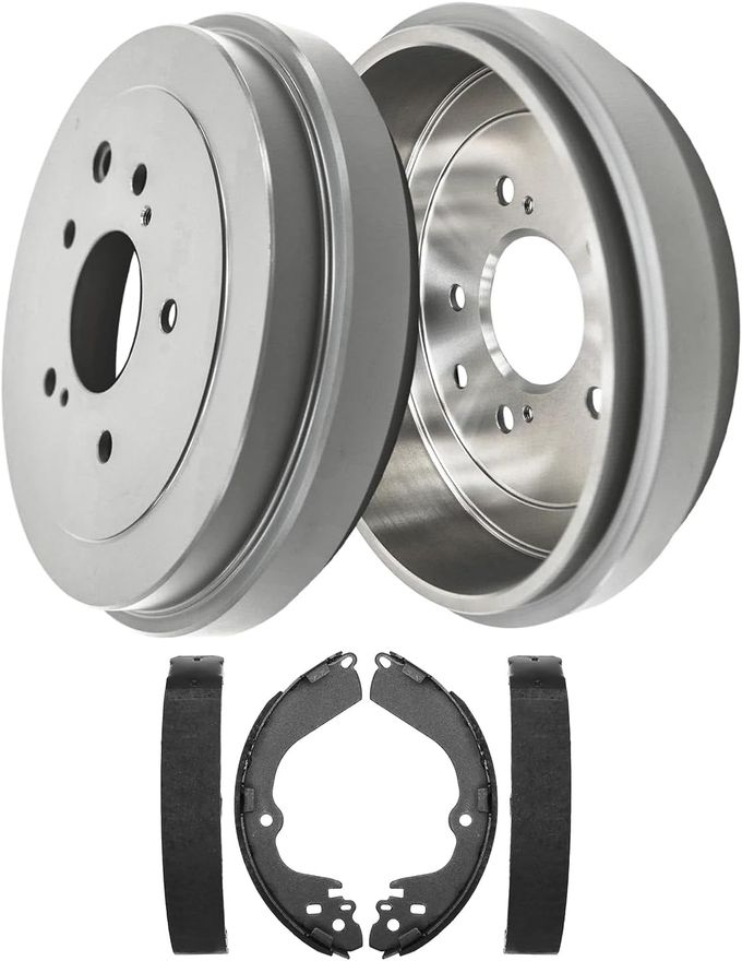 Main Image - Rear Brake Drums Shoes