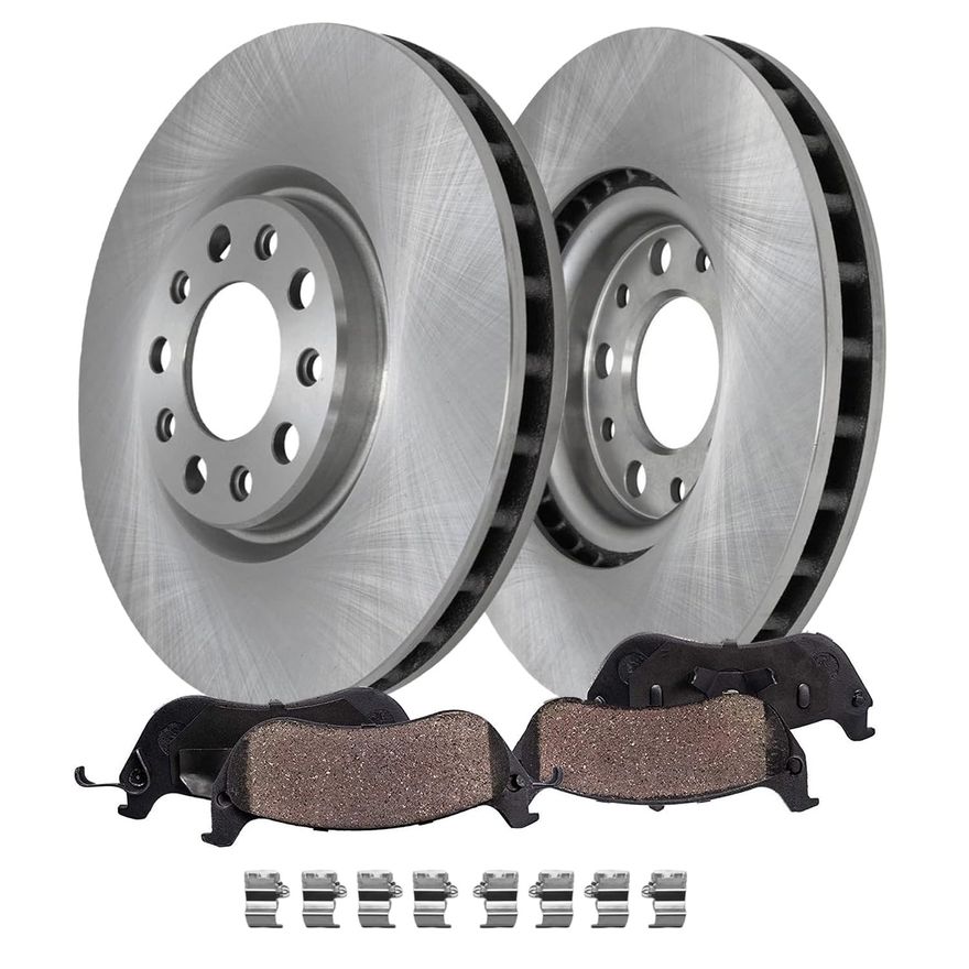 Main Image - Front Disc Rotors Brake Pads Kit