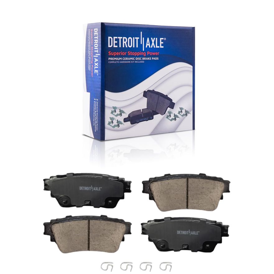 Rear Ceramic Brake Pad - P-2200A x2