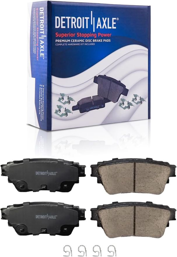 Rear Ceramic Brake Pad - P-2200A x2