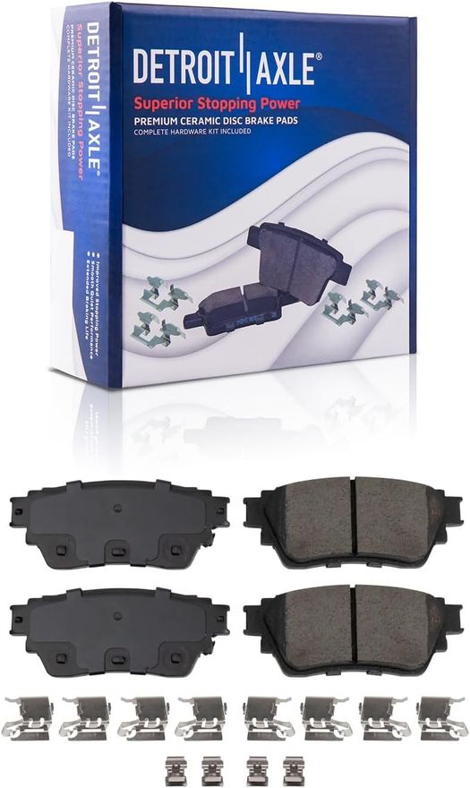 Rear Ceramic Brake Pad - P-2200B x2