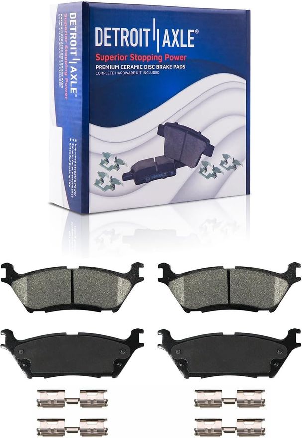 Rear Ceramic Brake Pad - P-1790 x2