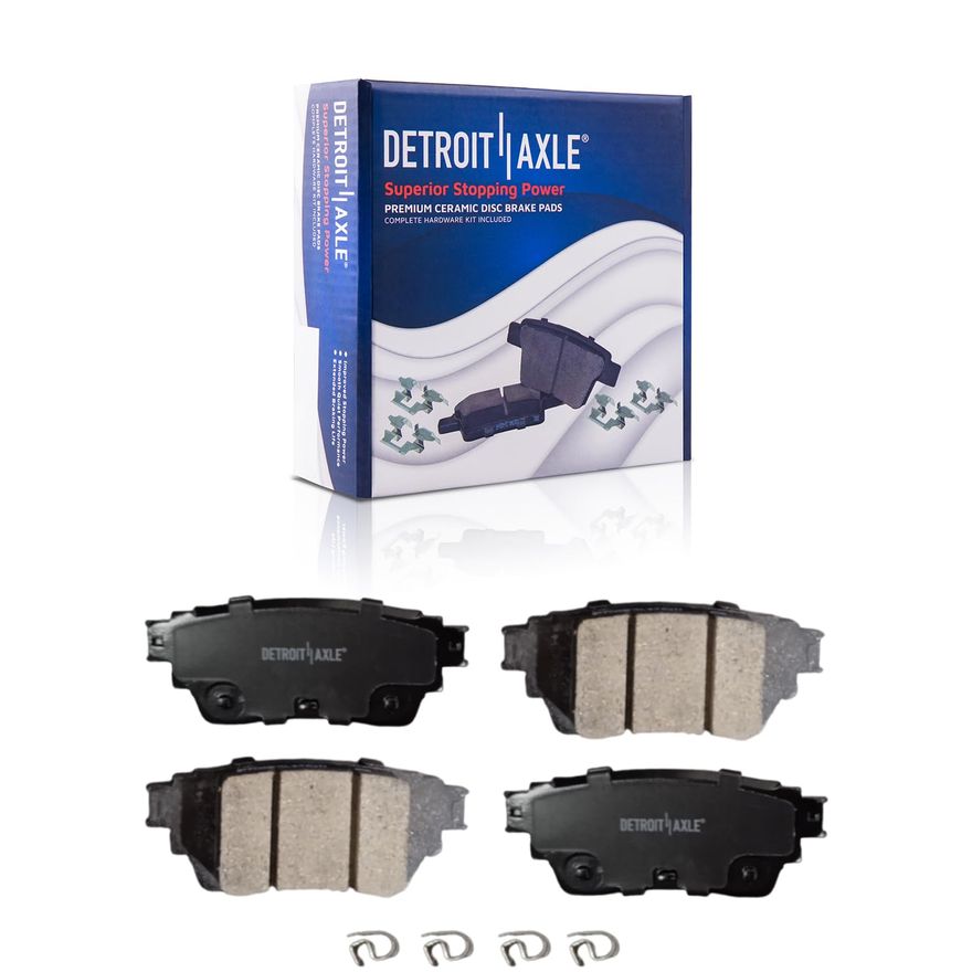 Rear Ceramic Brake Pad - P-2202 x2