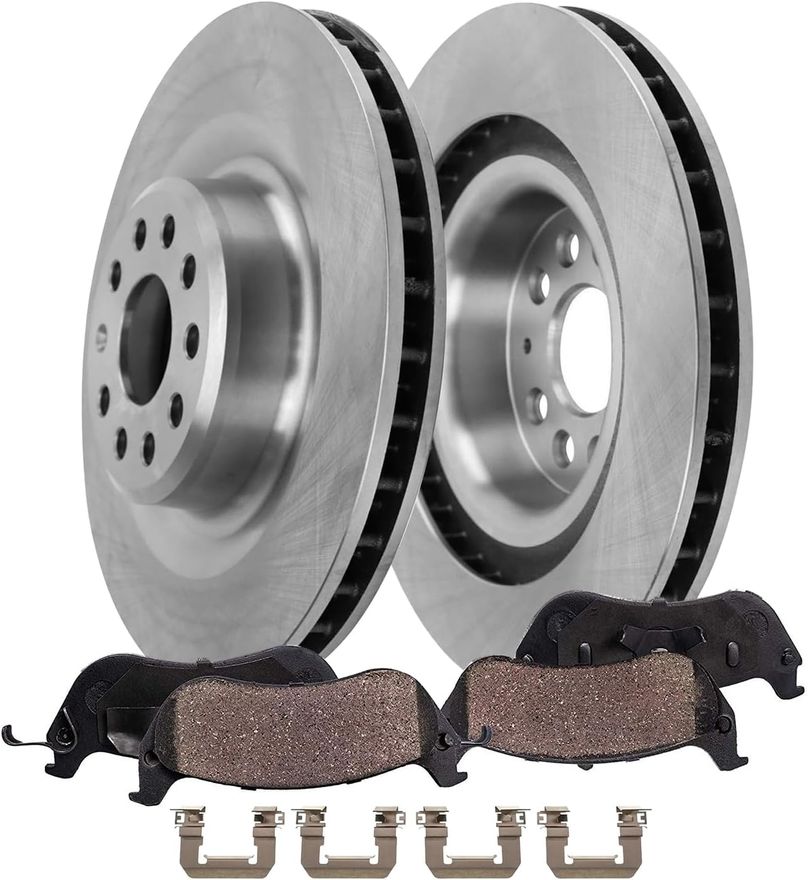 Main Image - Rear Disc Rotors Brake Pads Kit