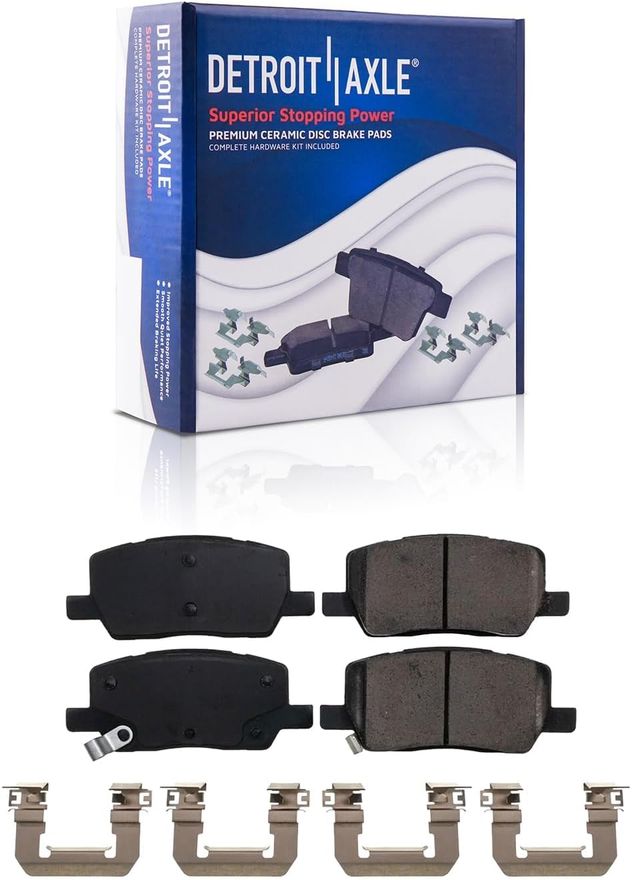 Rear Ceramic Brake Pad - P-2164 x2