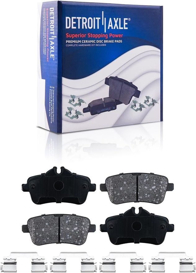 Rear Ceramic Brake Pad - P-1630 x2