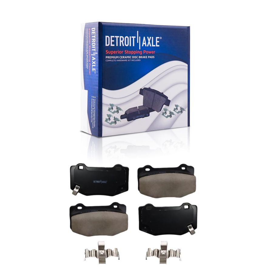Rear Ceramic Brake Pad - P-1718 x2