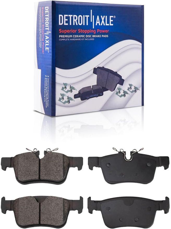 Rear Ceramic Brake Pad - P-1938 x2