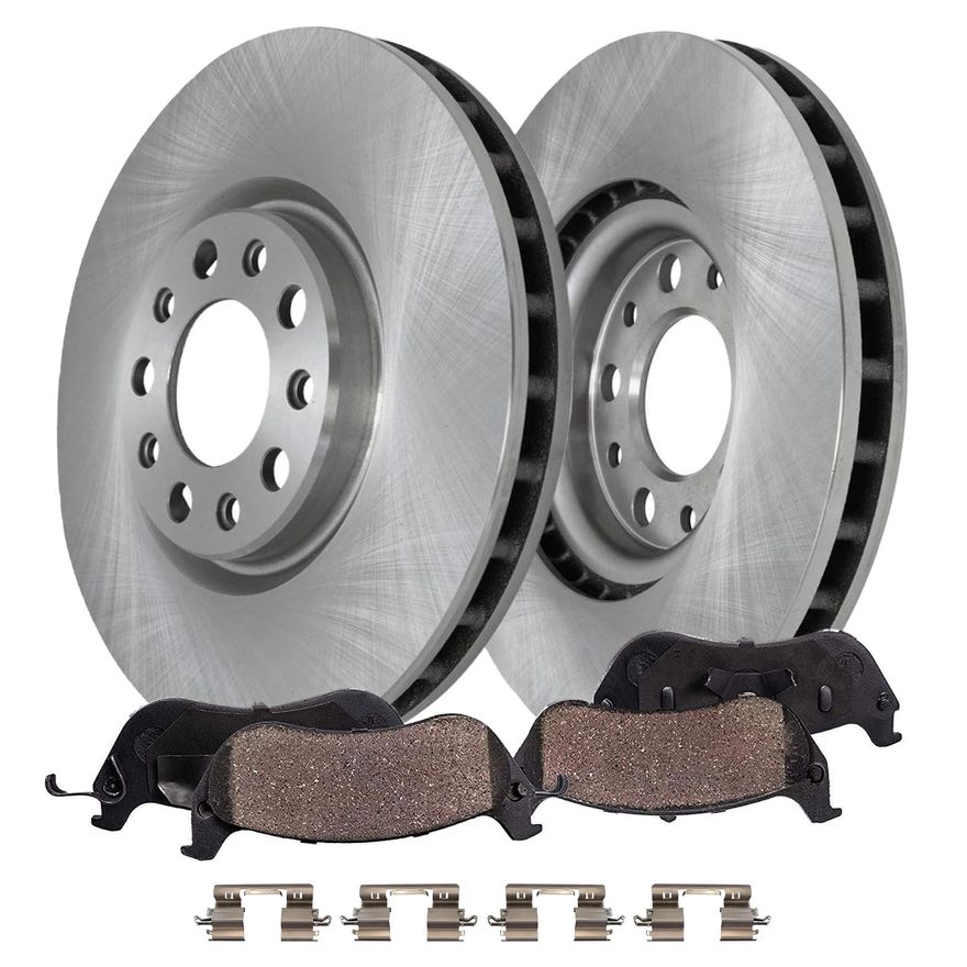 Main Image - Rear Disc Rotors Brake Pads Kit