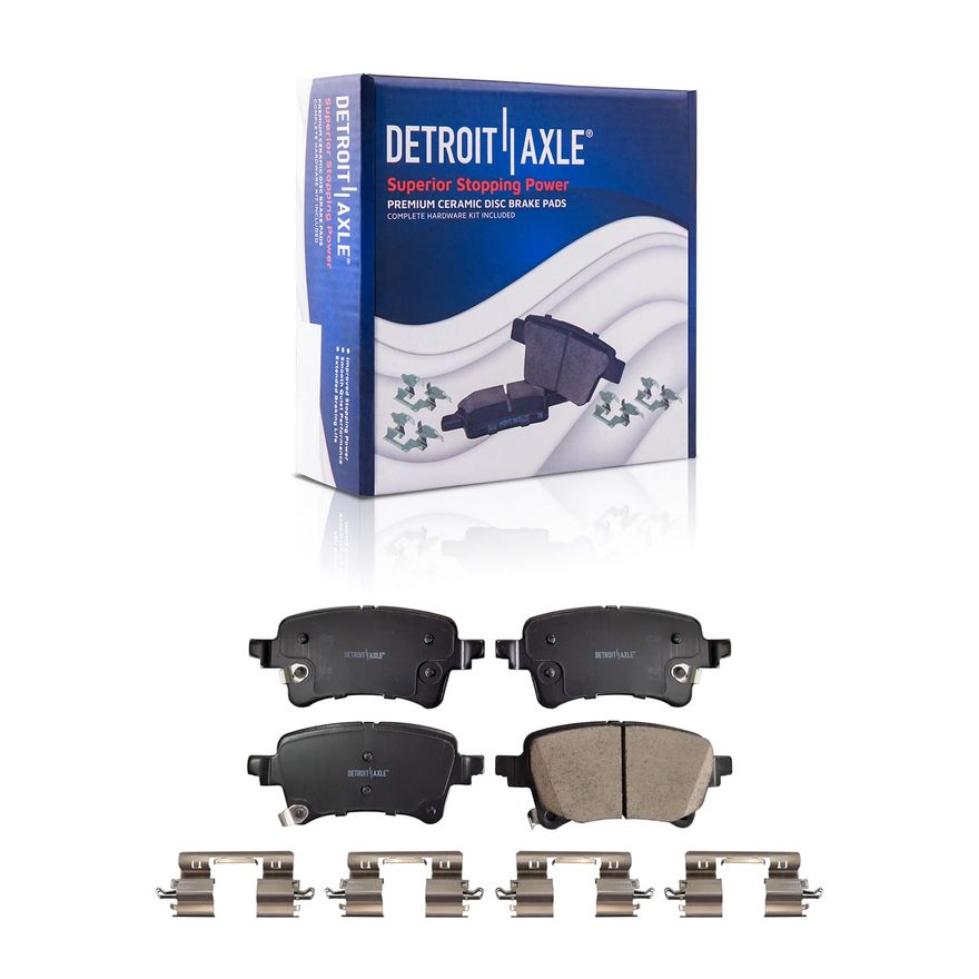 Rear Ceramic Brake Pad - P-2233 x2