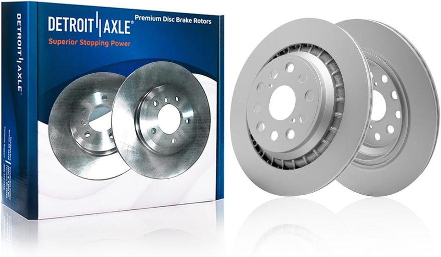 Rear Disc Brake Rotor - R-800133 x2