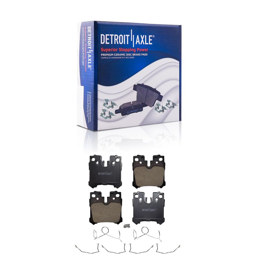 Rear Ceramic Brake Pad - P-1283 x2