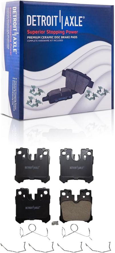 Rear Ceramic Brake Pad - P-1283 x2