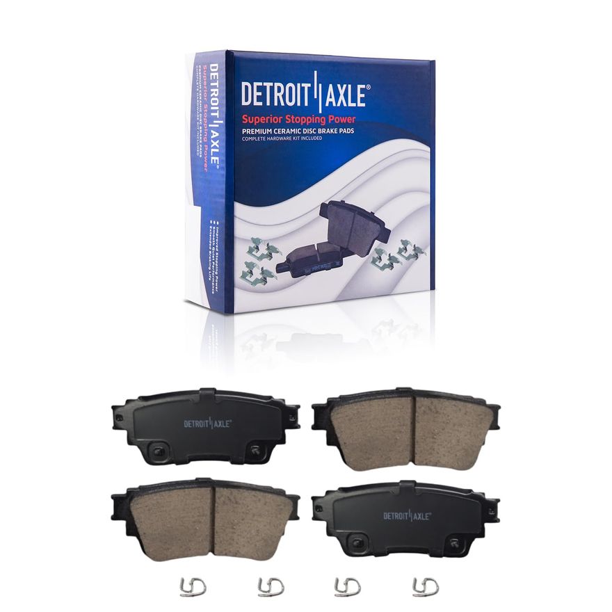 Rear Ceramic Brake Pad - P-2135 x2