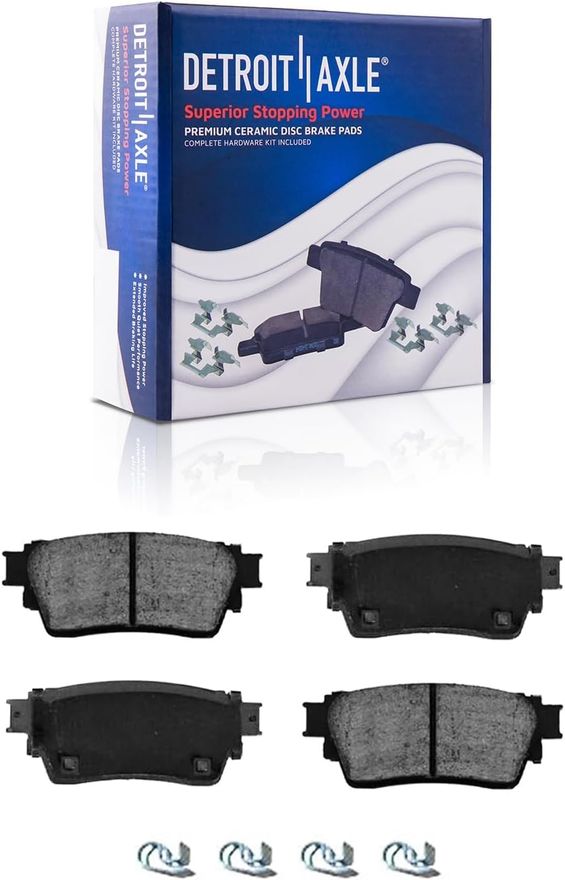 Rear Ceramic Brake Pad - P-2135 x2