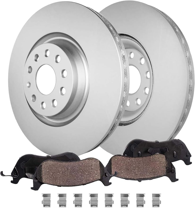 Main Image - Front Disc Rotors Brake Pads