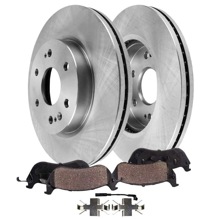 Main Image - Front Disc Rotors Brake Pads