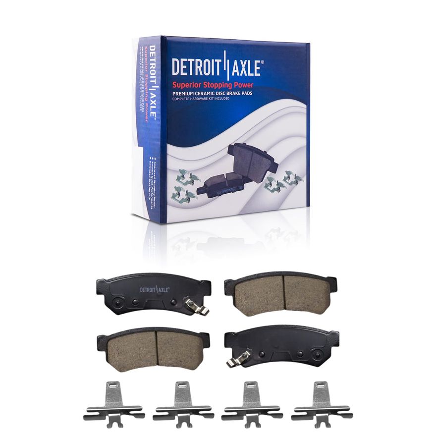 Rear Ceramic Brake Pad - P-1739 x2