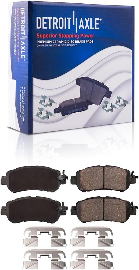 Front Ceramic Brake Pad - P-2324 x2