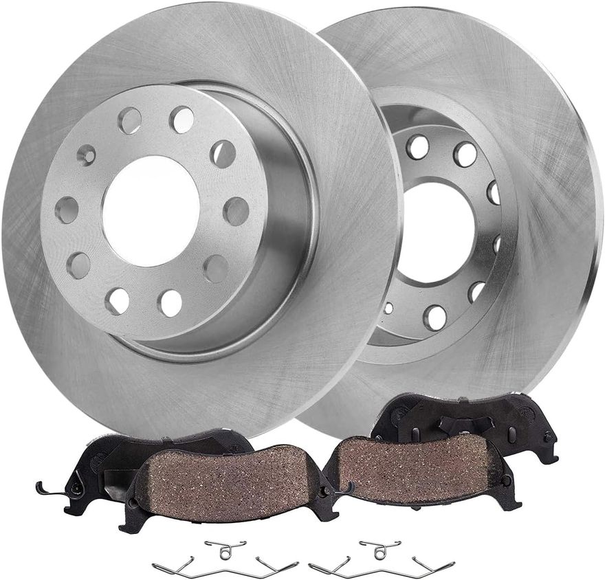 Main Image - Rear Disc Rotors Brake Pads Kit