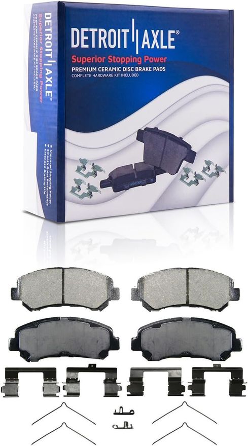 Front Ceramic Brake Pad - P-1338 x2