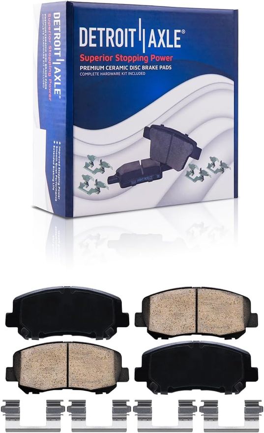 Front Ceramic Brake Pad - P-1640A x2