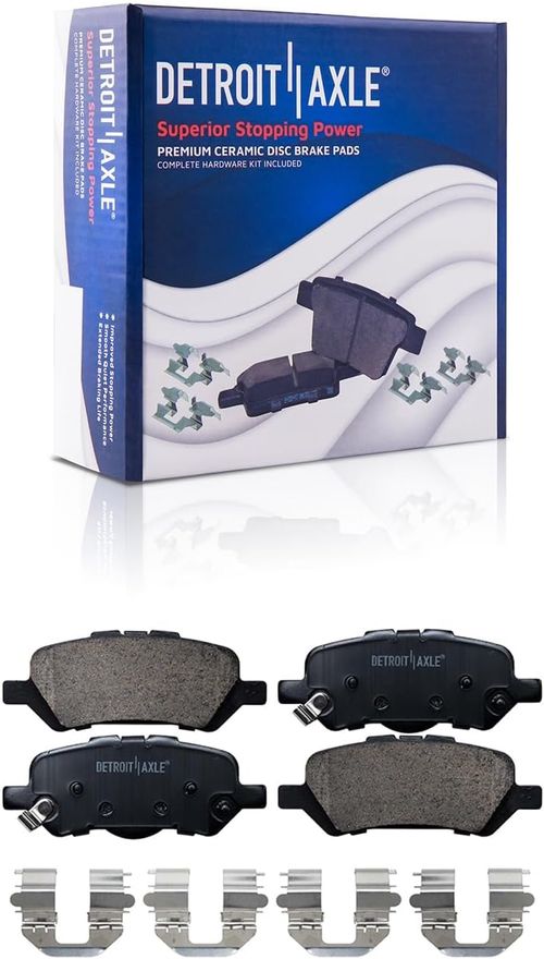 Rear Ceramic Brake Pad - P-1402 x2