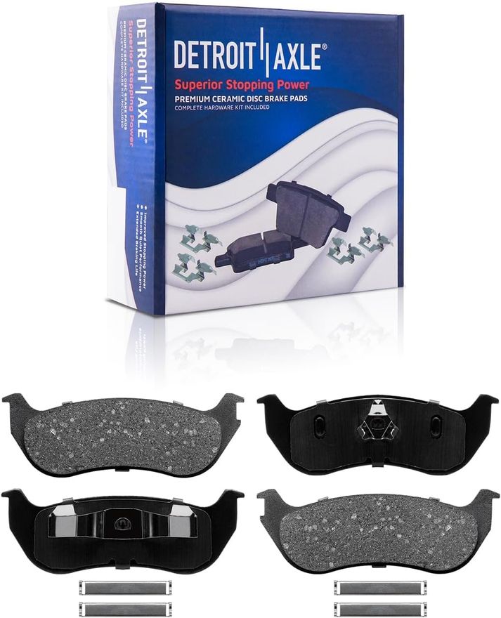Rear Ceramic Brake Pad - P-881 x2