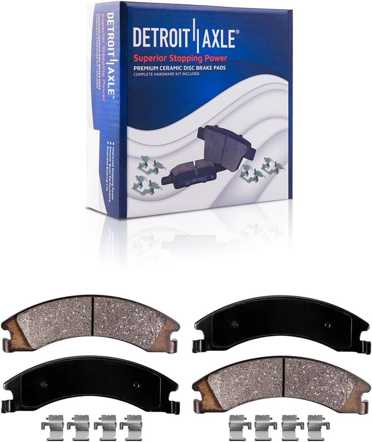 Rear Ceramic Brake Pad - P-1329 x2