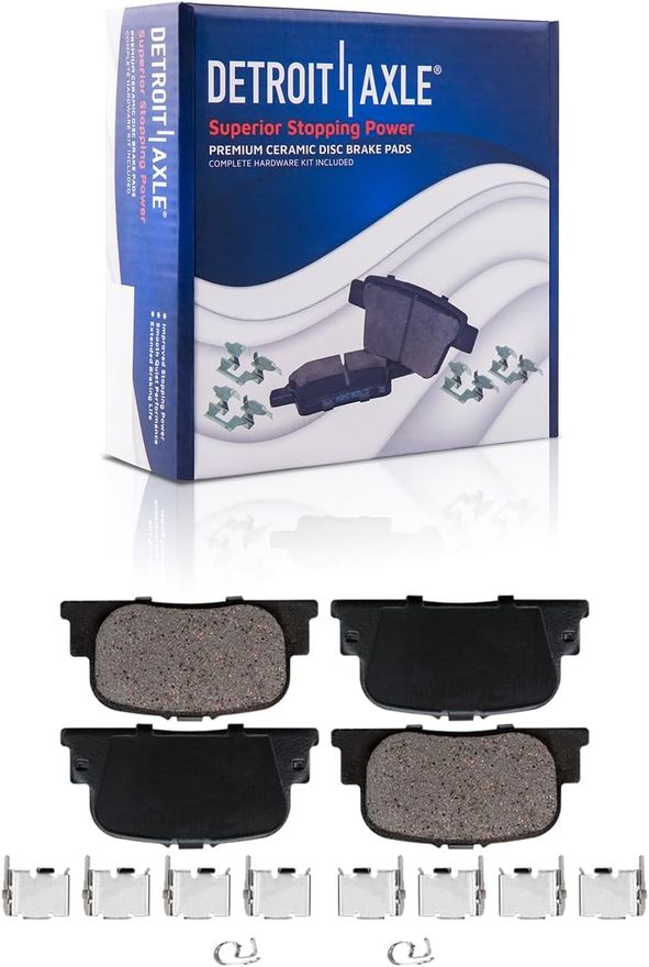 Rear Ceramic Brake Pad - P-835 x2