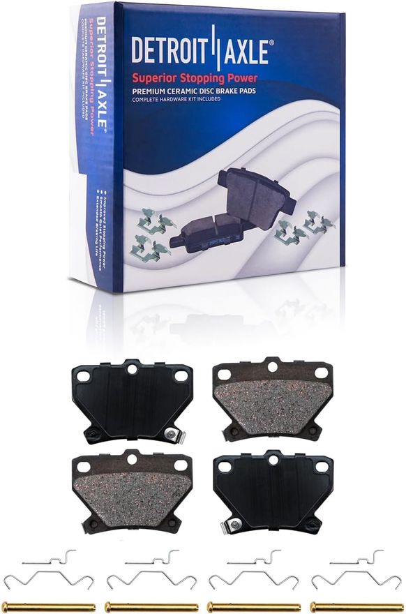 Rear Ceramic Brake Pad - P-823 x2