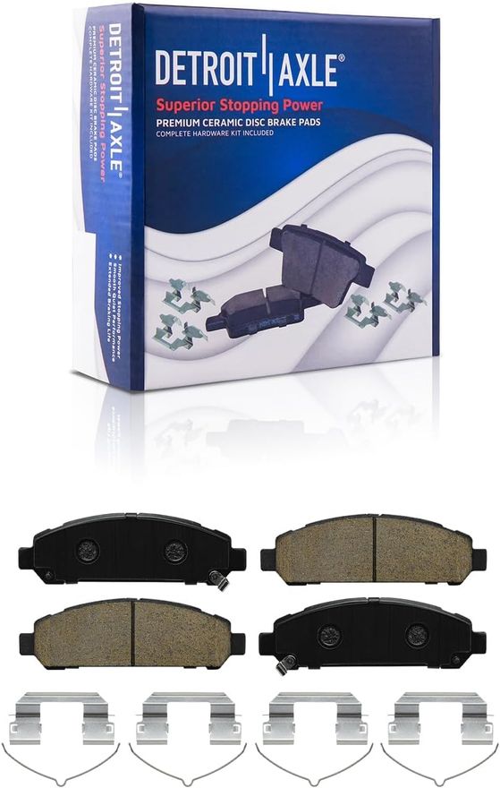 Front Ceramic Brake Pad - P-1401 x2