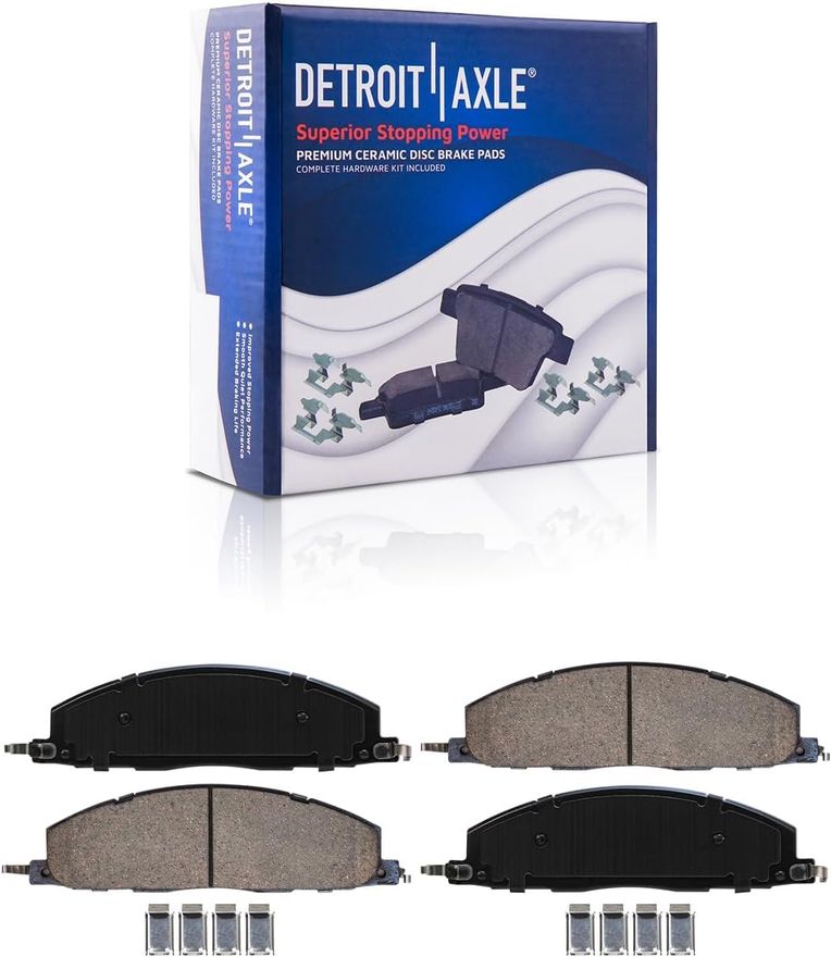 Rear Ceramic Brake Pad - P-1400 x2
