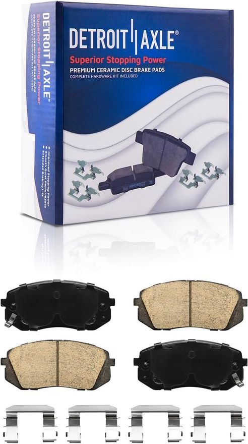 Front Ceramic Brake Pad - P-1295 x2