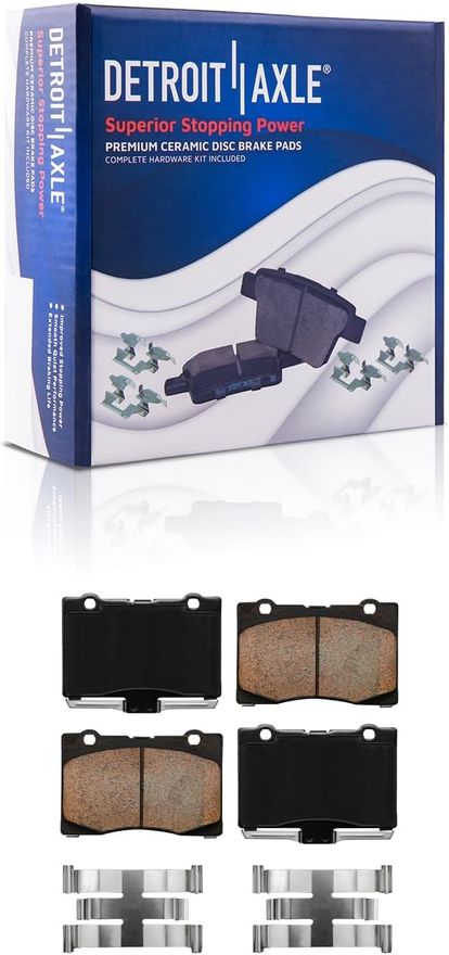 Front Ceramic Brake Pad - P-1091 x2