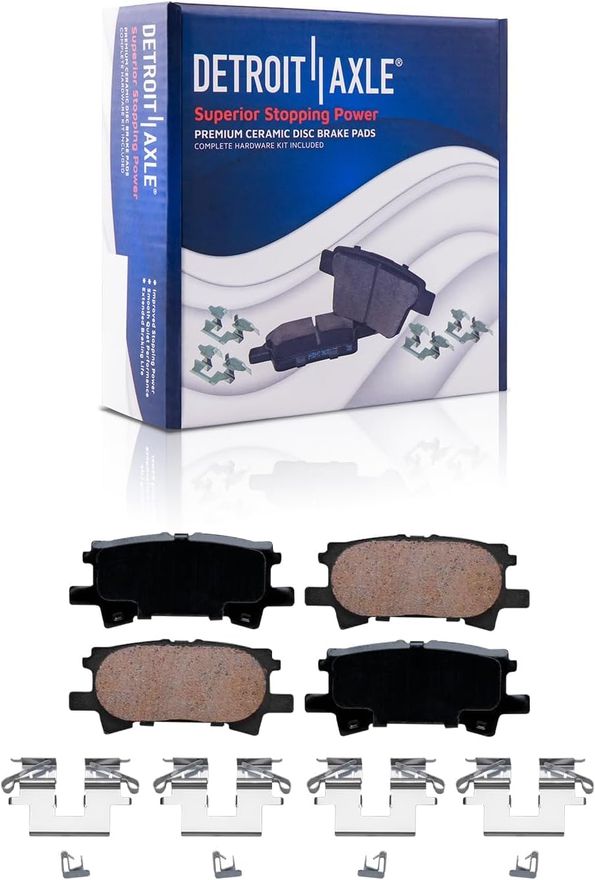 Rear Ceramic Brake Pad - P-996 x2