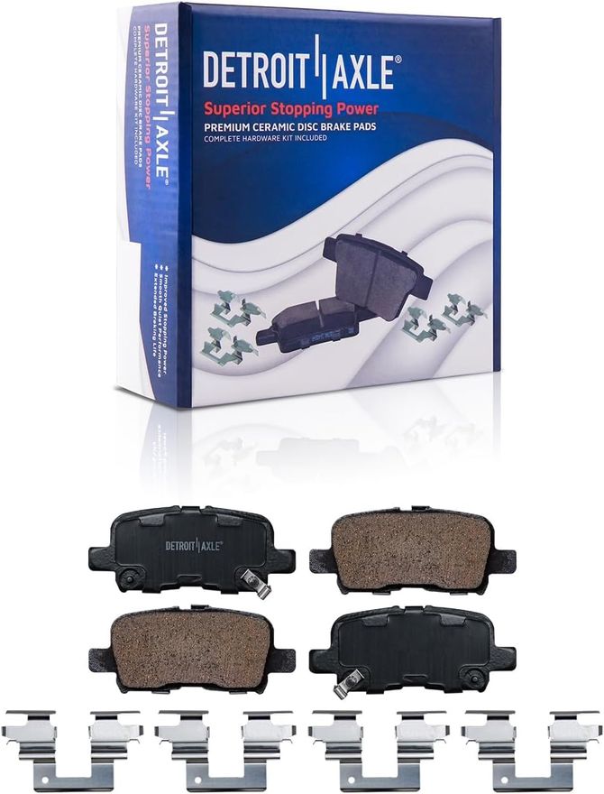 Rear Ceramic Brake Pad - P-865 x2