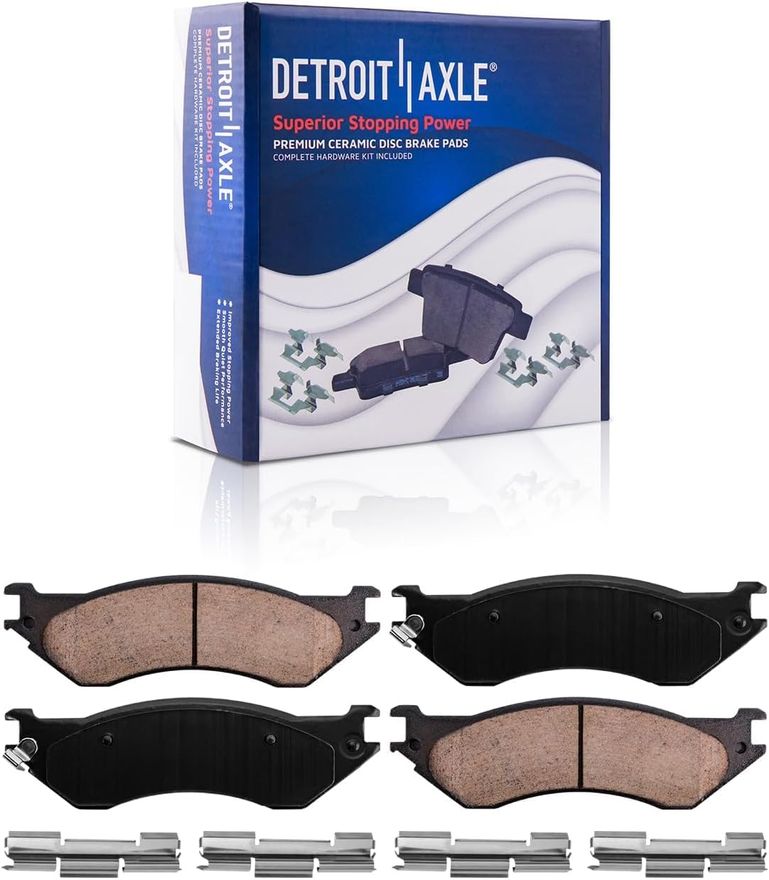 Rear Ceramic Brake Pad - P-702A x2