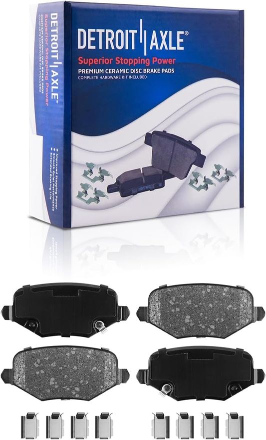 Rear Ceramic Brake Pad - P-1719 x2
