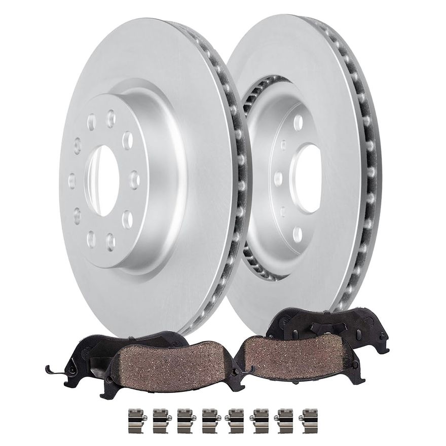 Main Image - Front Disc Rotors Brake Pads