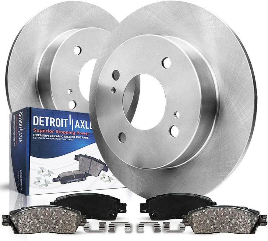 Main Image - Rear Disc Rotors Brake Pads Kit