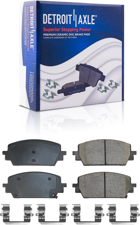 Front Ceramic Brake Pad - P-2393 x2