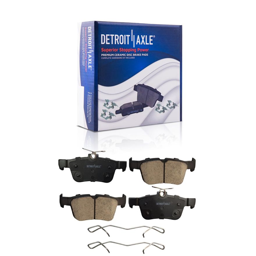Rear Ceramic Brake Pad - P-1833 x2